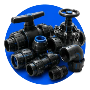 irrigation equipment transparent fixed
