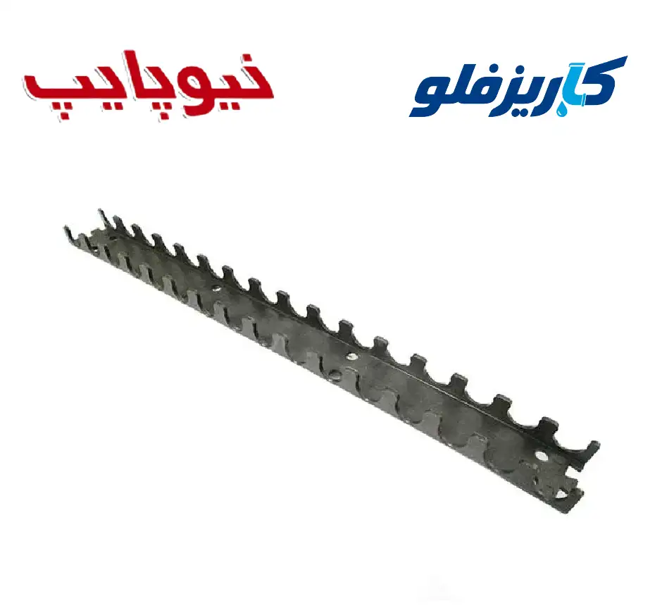 بست ریلی لوله نیوپایپ