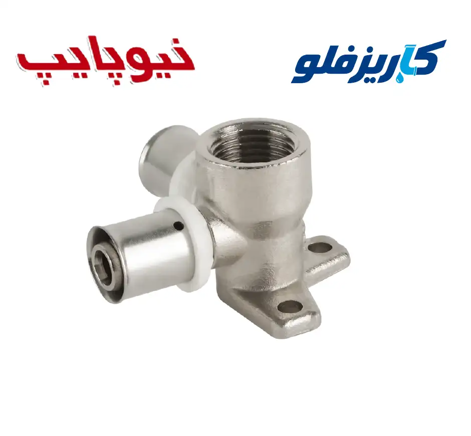 سه راهی 90 درجه صفحه دار توپیچ پرسی نیوپایپ