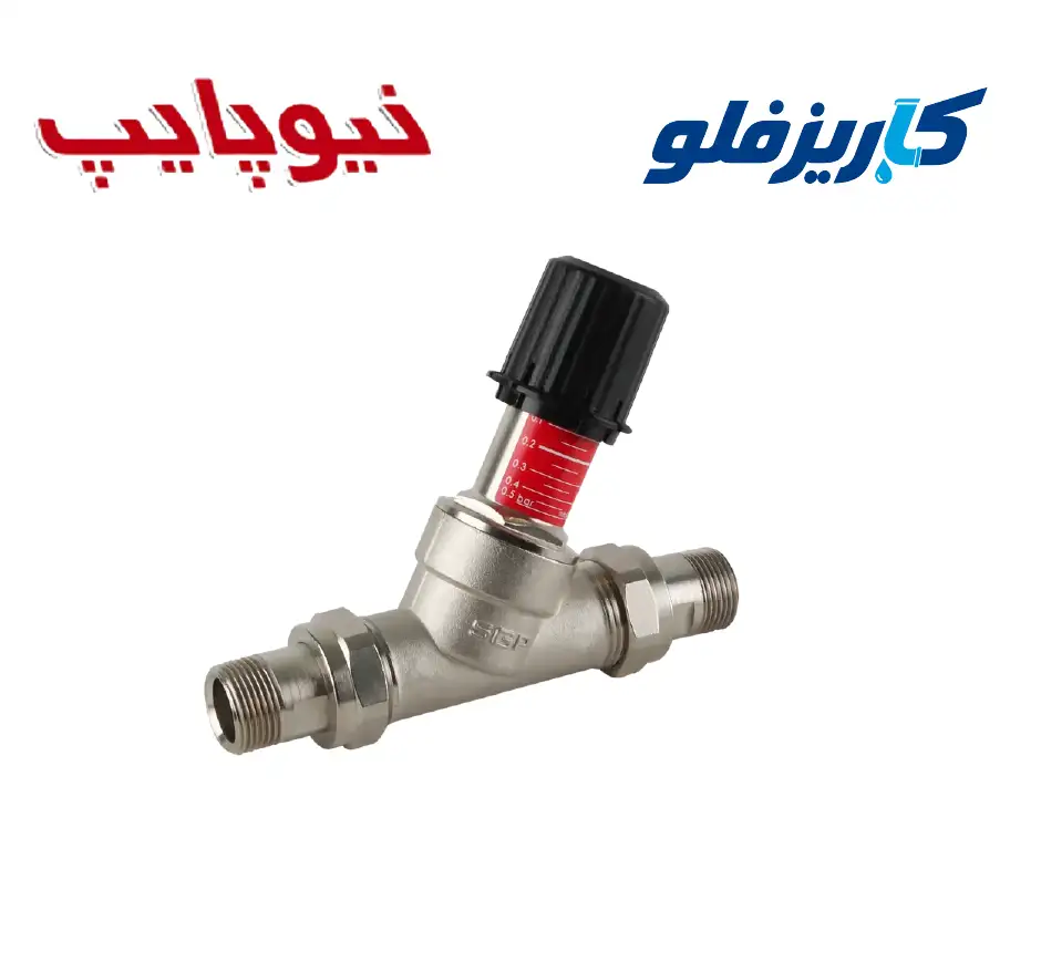 شیر کنارگذر سایز ۱ نیوپایپ بای‌پس